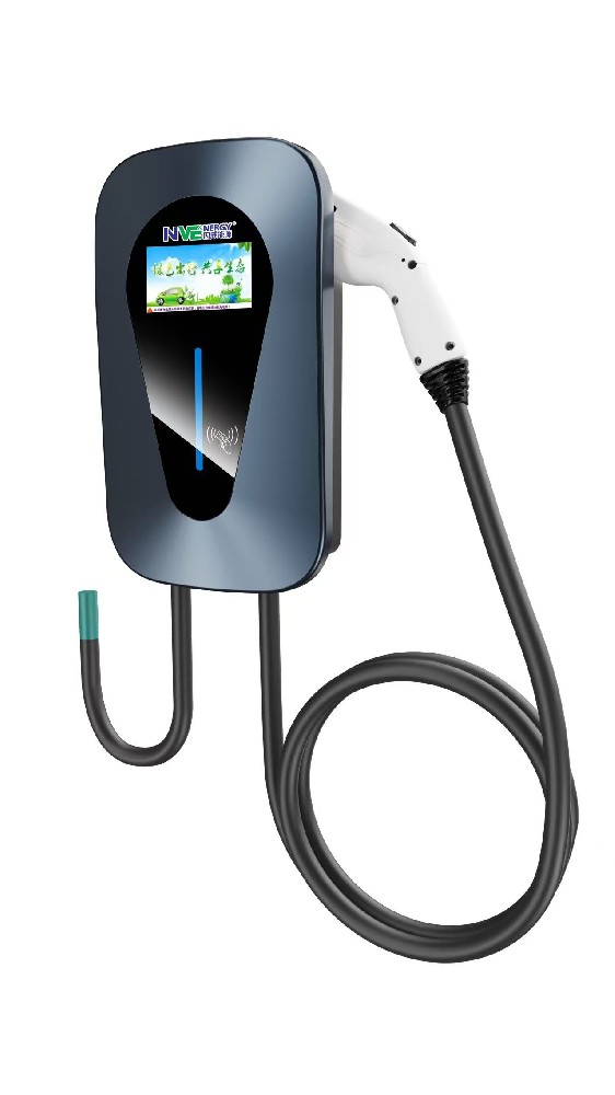 7KW壁掛/立柱單槍藍(lán)殼交流充電樁